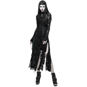 šaty dámske PUNK RAVE - Black Witch - OPQ-200 XS-S